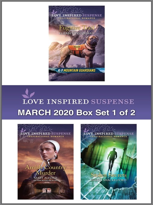 Cover image for Harlequin Love Inspired Suspense March 2020--Box Set 1 of 2